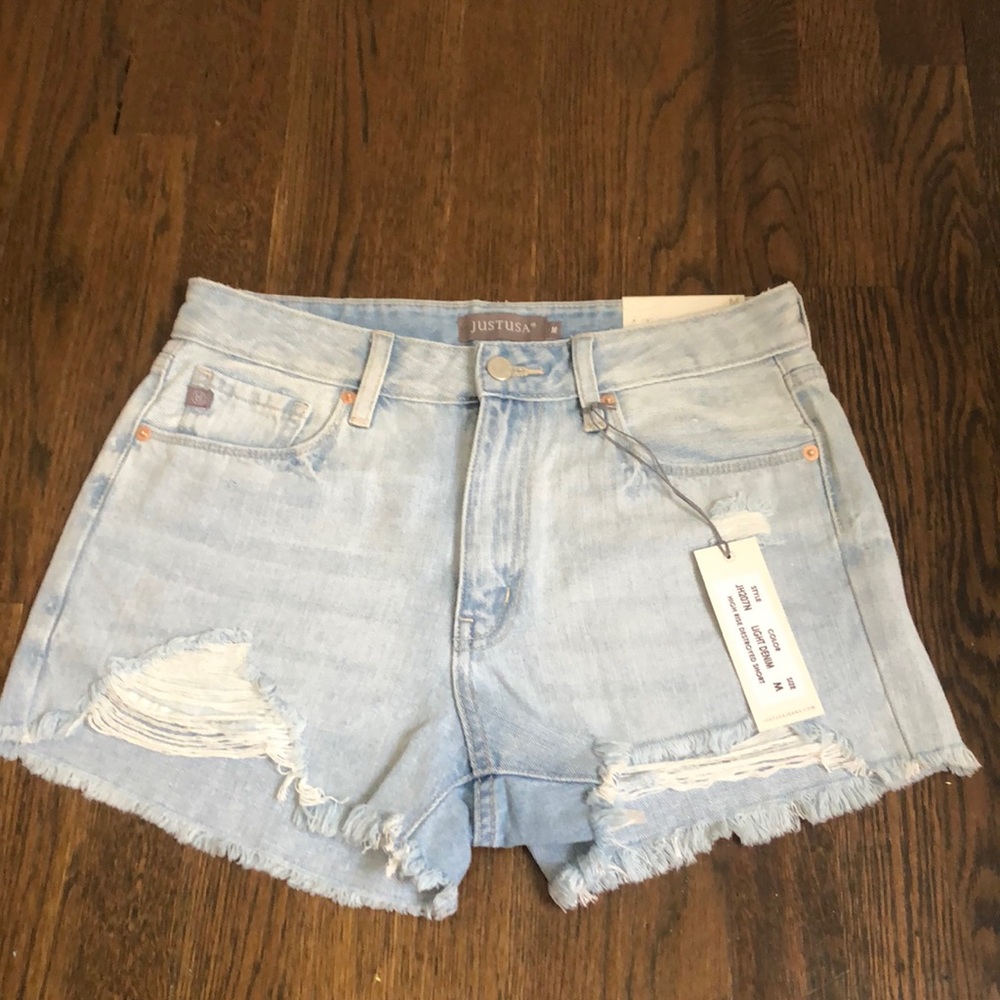 Blue Jean Shorts